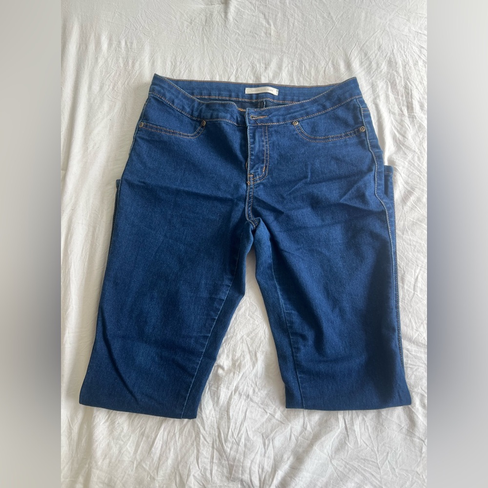 Canyon River Blues Dark Blue Denim Jeans/ Jeggings Size waist 30.